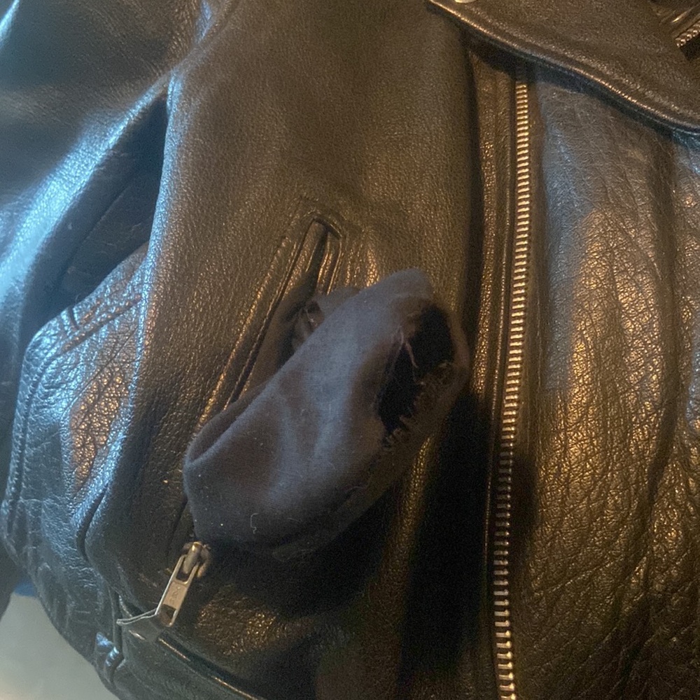 Thick Heavy Motorcycle Jacket - image 2